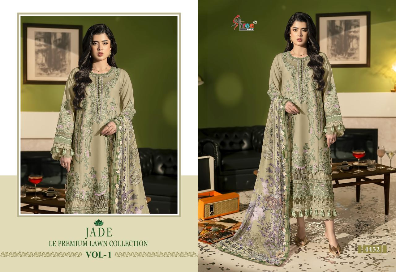 Shree fabs JADE LE PREMIUM LAWN COLLECTION VOL-01 Salwar kameez manufacturers in India