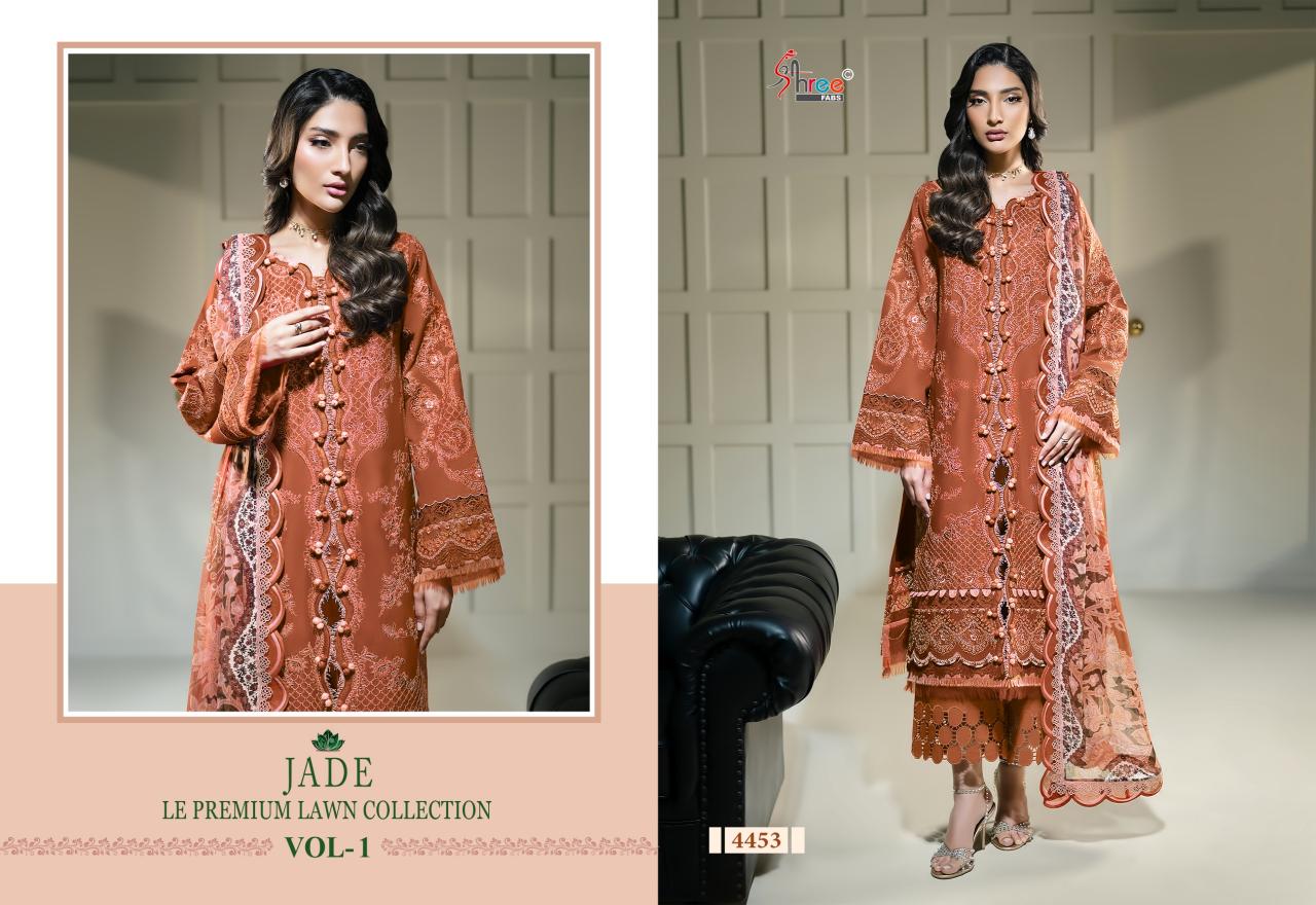 Shree fabs JADE LE PREMIUM LAWN COLLECTION VOL-01 Salwar kameez manufacturers in India