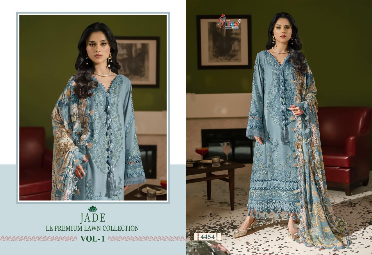 Shree fabs JADE LE PREMIUM LAWN COLLECTION VOL-01 Salwar kameez manufacturers in India