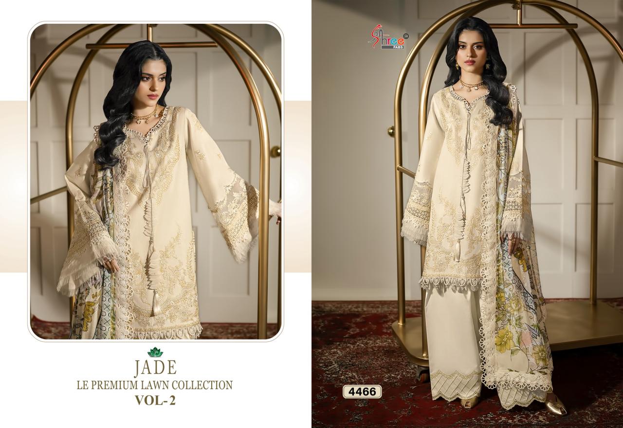 Shree Fabs Jade LE Premium Lawn Collection vol 2 cotton dupatta wholesale pakistani suits buy online