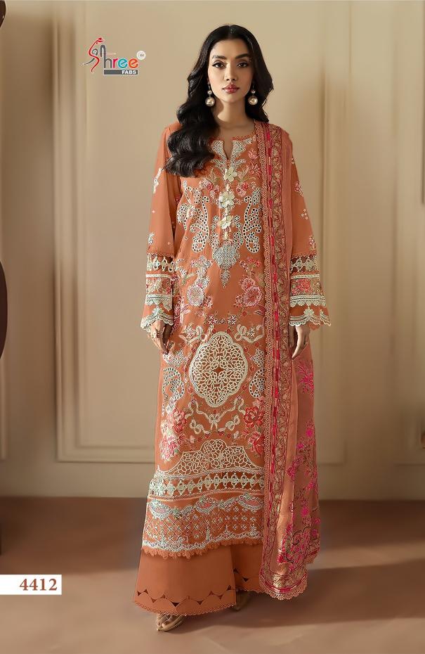 Shree Fabs Ombre Lawn Collection 26 Vol 26 Chiffon Dupatta wholesale pakistani suits in dubai