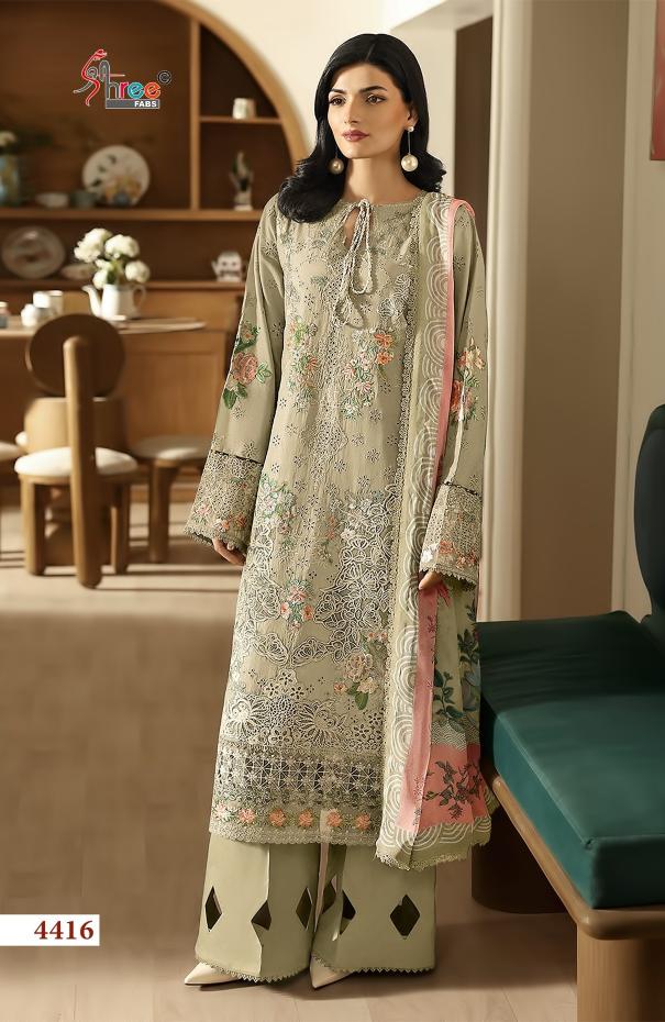 Shree Fabs Ombre Lawn Collection 26 Vol 26 Cotton Dupatta wholesale pakistani suits in chennai