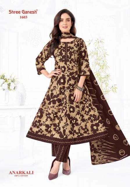 Shree Ganesh Zeenat Vol-6 – Anarkali Style Kurti Pant With Dupatta - Wholesale Catalog