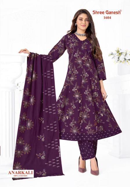 Shree Ganesh Zeenat Vol-6 – Anarkali Style Kurti Pant With Dupatta - Wholesale Catalog