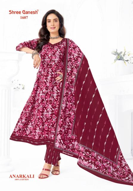 Shree Ganesh Zeenat Vol-6 – Anarkali Style Kurti Pant With Dupatta - Wholesale Catalog