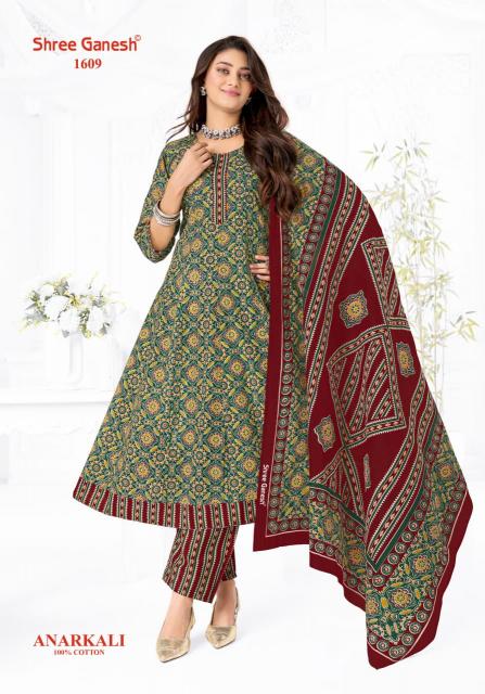 Shree Ganesh Zeenat Vol-6 – Anarkali Style Kurti Pant With Dupatta - Wholesale Catalog