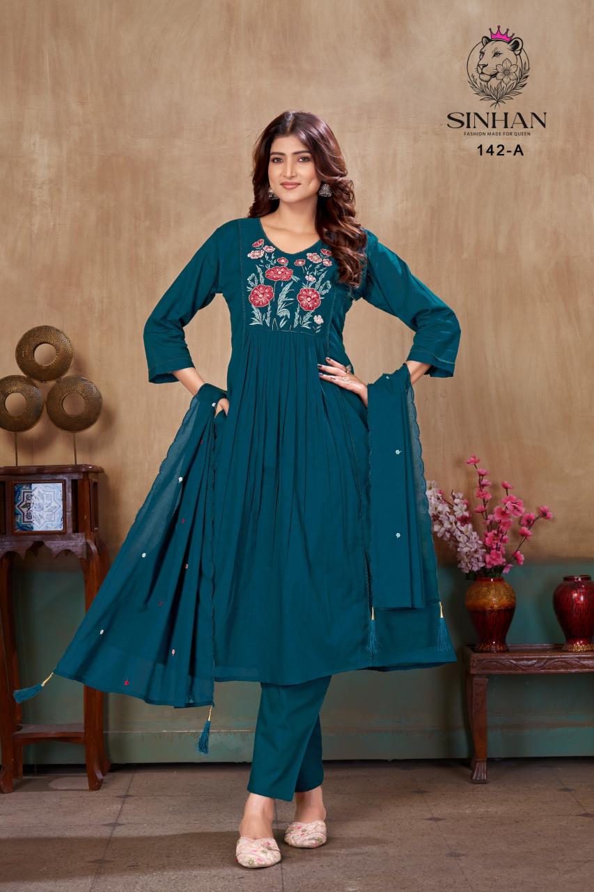 Sinhan 142 catalog wholesale kurti catlog