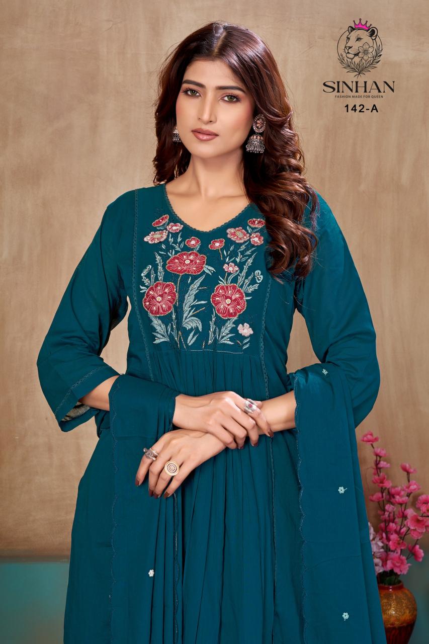 Sinhan 142 catalog wholesale kurti catlog