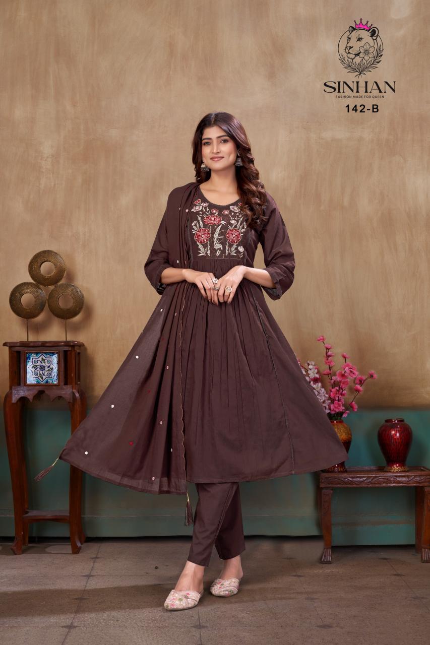 Sinhan 142 catalog wholesale kurti catlog