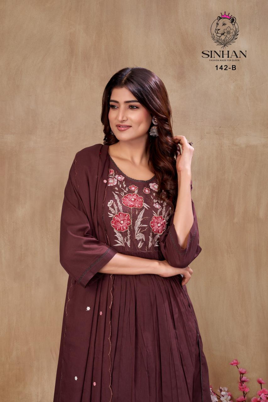 Sinhan 142 catalog wholesale kurti catlog