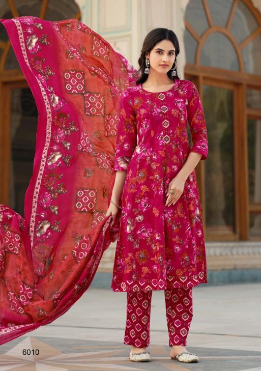 Suryajyoti Rashmika Vol-6 Wholesale kurtis in Surat