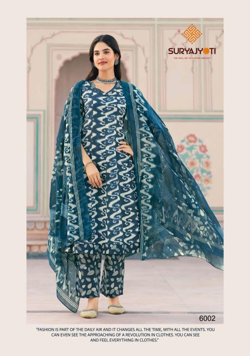 Suryajyoti Rashmika Vol-6 Wholesale kurtis in Surat
