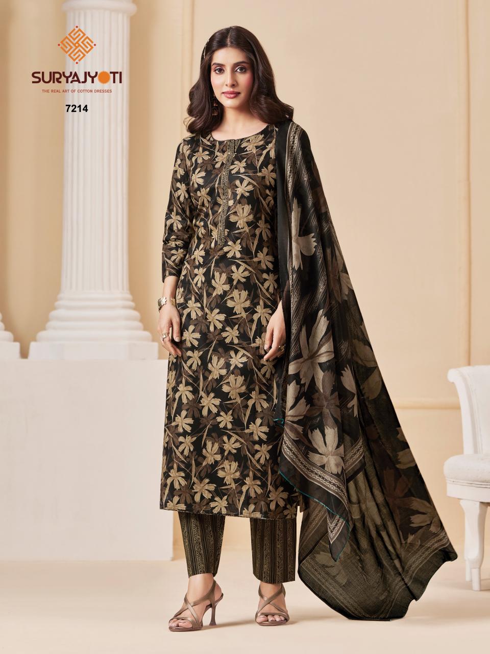 Suryajyoti Trendy Cotton Vol-72 – Dress Material - Wholesale Catalog