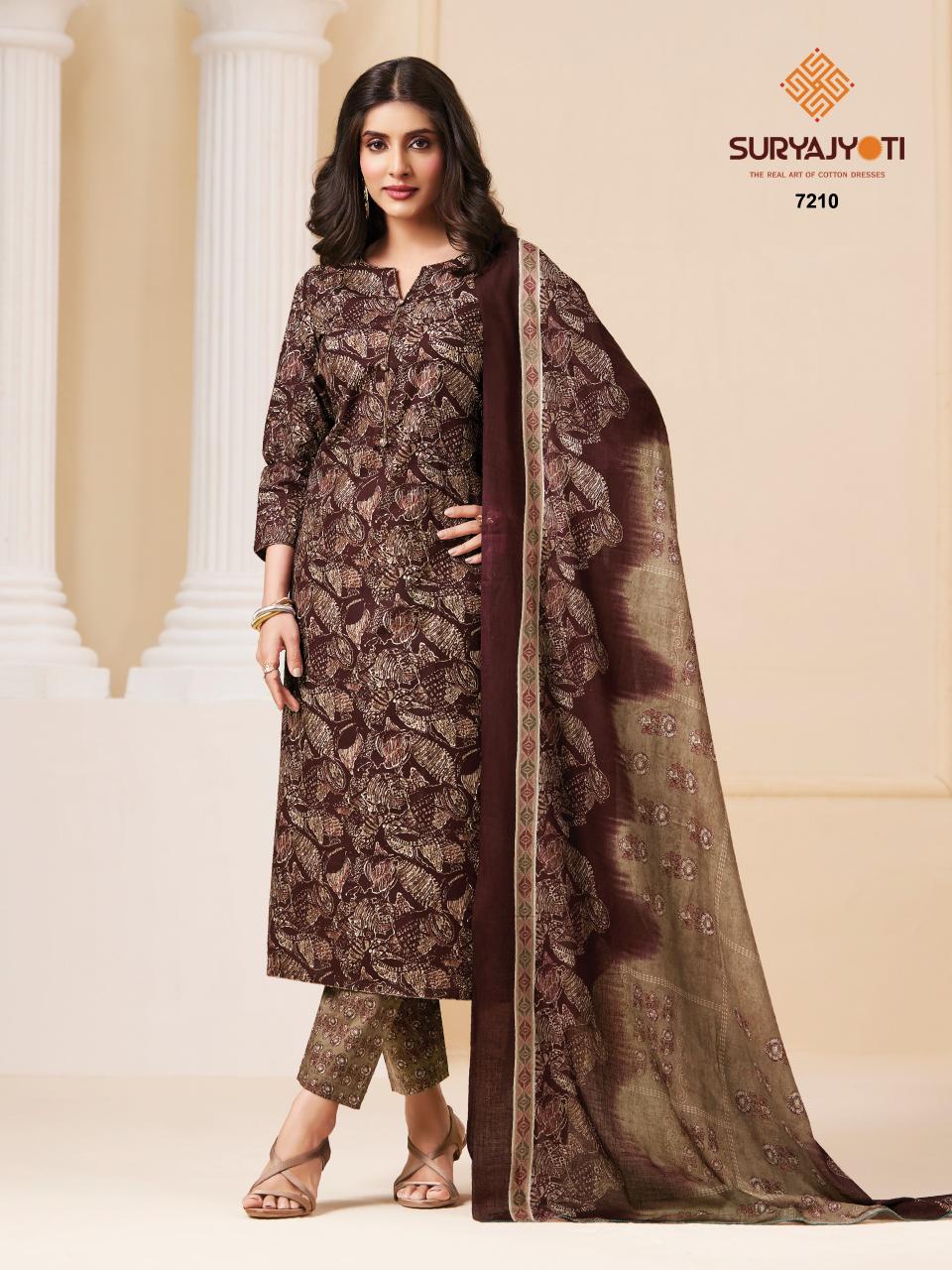 Suryajyoti Trendy Cotton Vol-72 – Dress Material - Wholesale Catalog