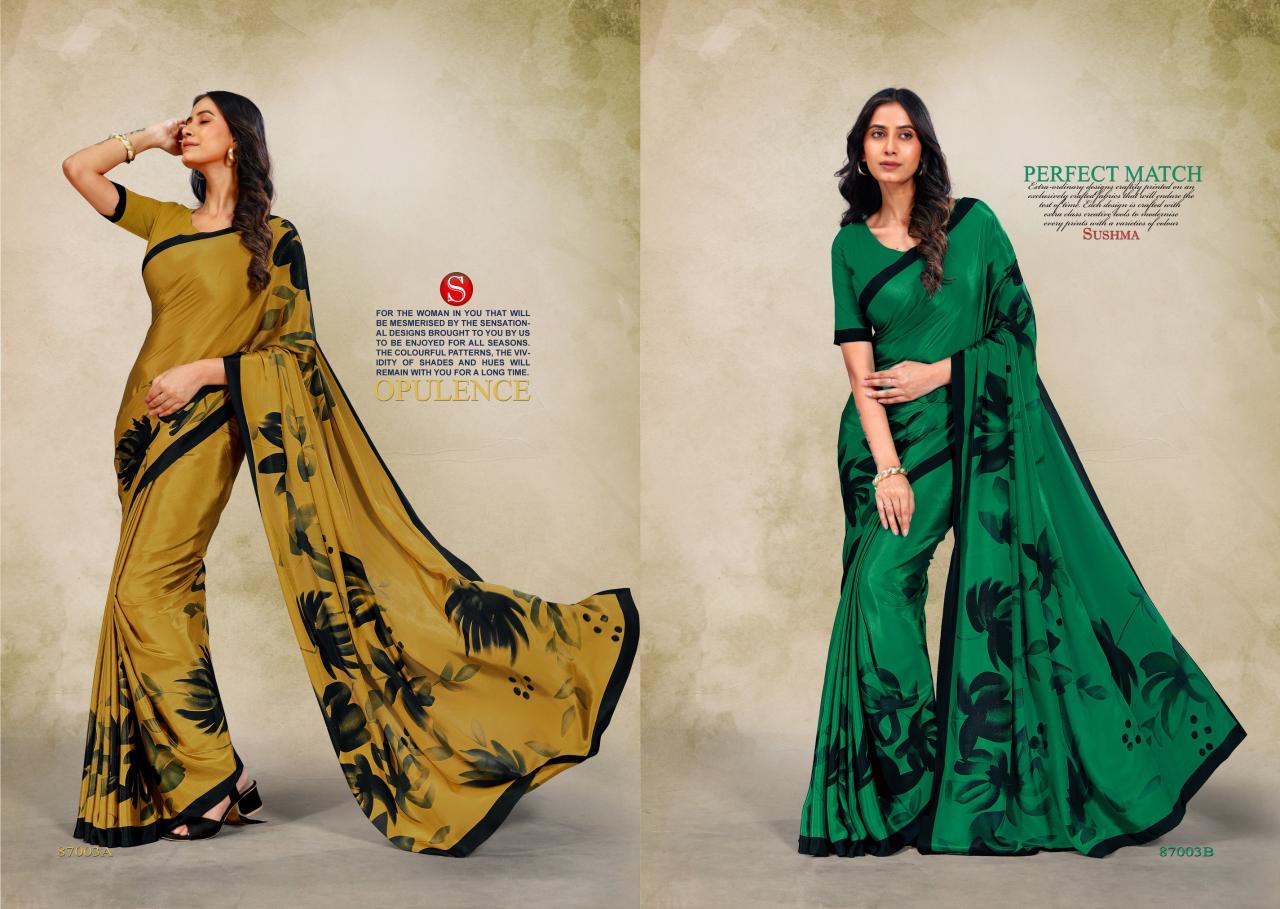 Sushma Luxury catalog surat wholesale sarees online shopping