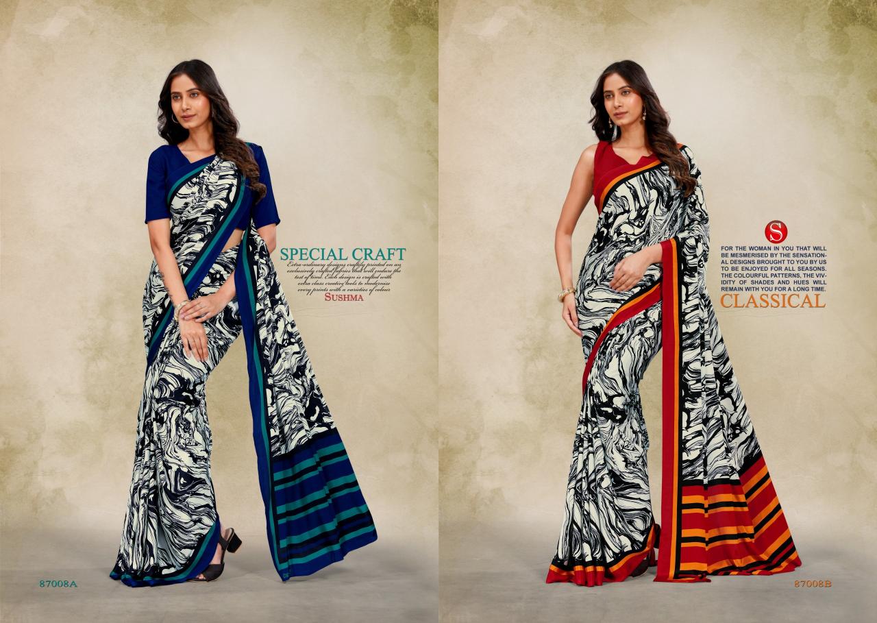 Sushma Luxury catalog surat wholesale sarees online shopping