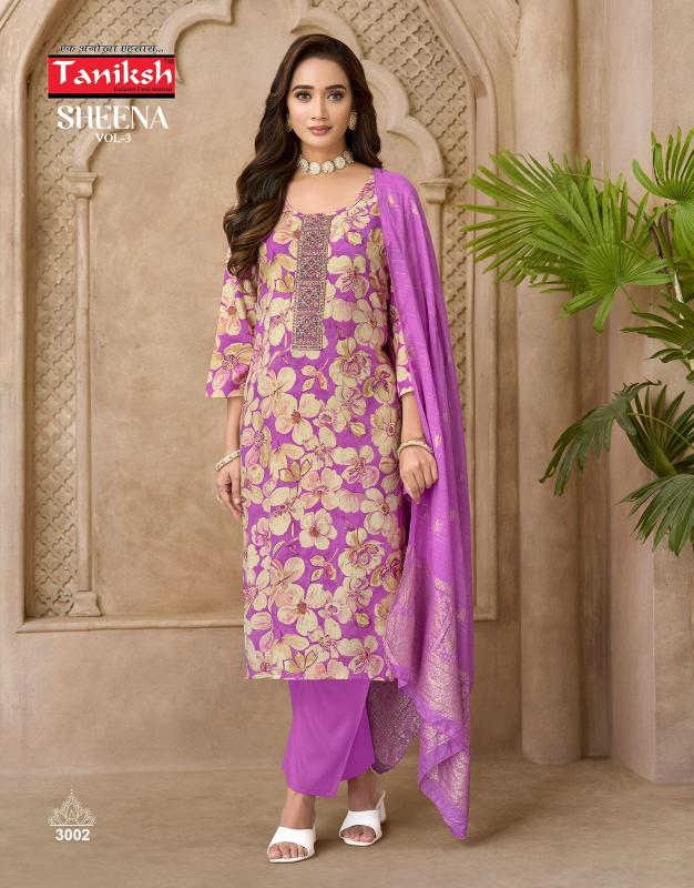 Taniksh Sheena Vol 3 catalog sdc kurtis wholesaler
