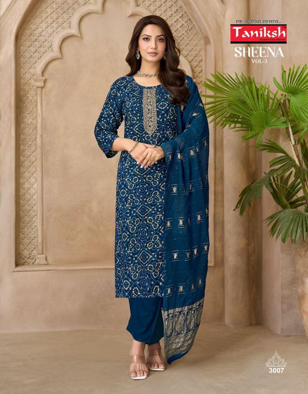 Taniksh Sheena Vol 3 catalog sdc kurtis wholesaler