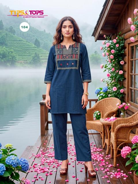 Tips & Tops Senorita catalog coord set wholesale in mumbai