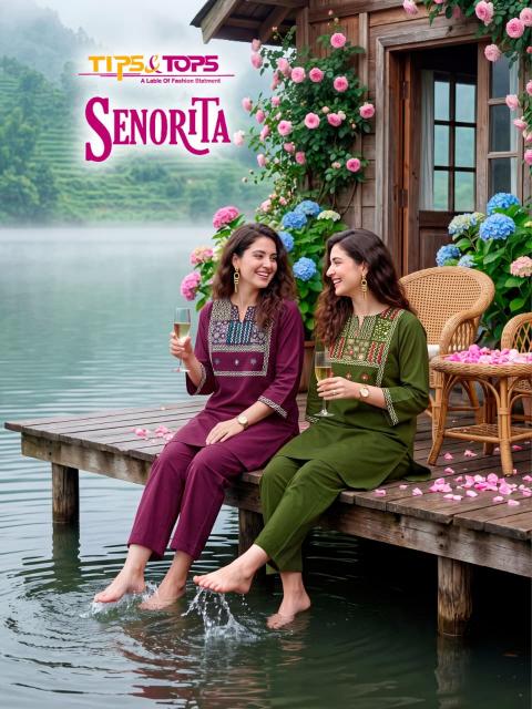 Tips & Tops Senorita catalog coord set wholesale in mumbai