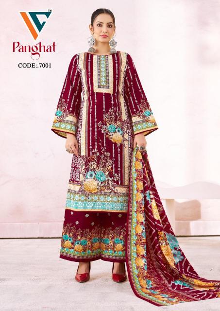 Vandana‎‎‎‎ Panghat vol 7 catalog best manufacturer of designer dress material in surat