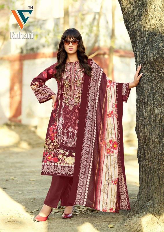 Vandana‎‎‎‎ Ruhani‎‎ vol 40 catalog buy dress materials from surat
