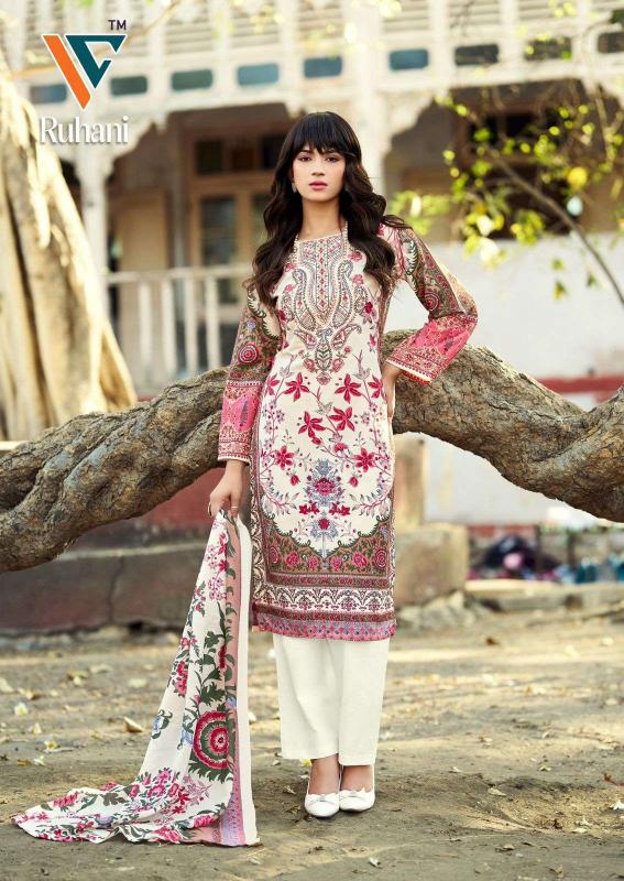 Vandana‎‎‎‎ Ruhani‎‎ vol 40 catalog buy dress materials from surat