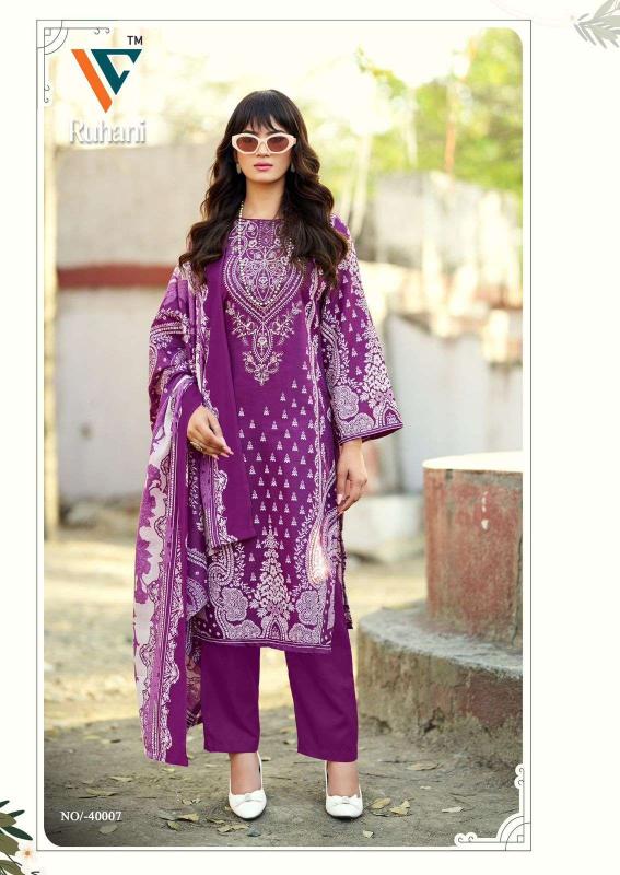 Vandana‎‎‎‎ Ruhani‎‎ vol 40 catalog buy dress materials from surat