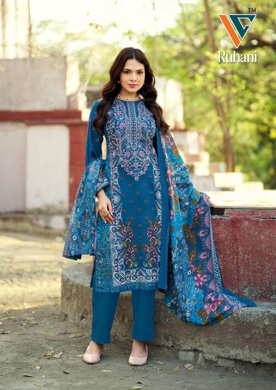 Vandana‎‎‎‎ Ruhani‎‎ vol 40 catalog buy dress materials from surat