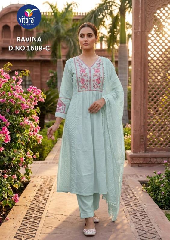 Vitara Ravina catalog indian ladies kurti wholesale