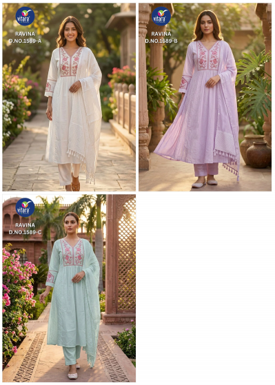 Vitara Ravina catalog indian ladies kurti wholesale