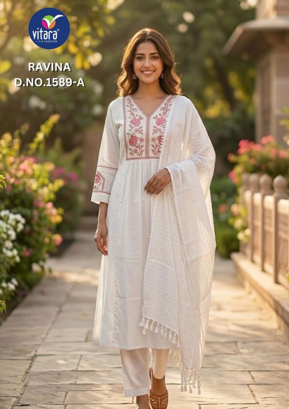 Vitara Ravina catalog indian ladies kurti wholesale