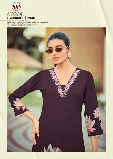 Woodee Harmeen catalog co ord set in surat manafacture