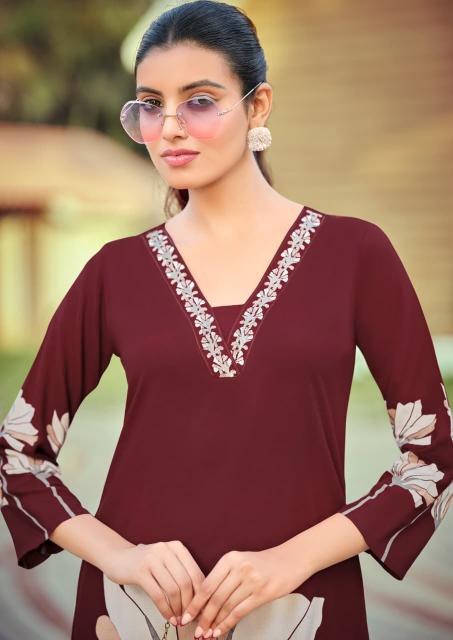 Woodee Harmeen catalog co ord set in surat manafacture
