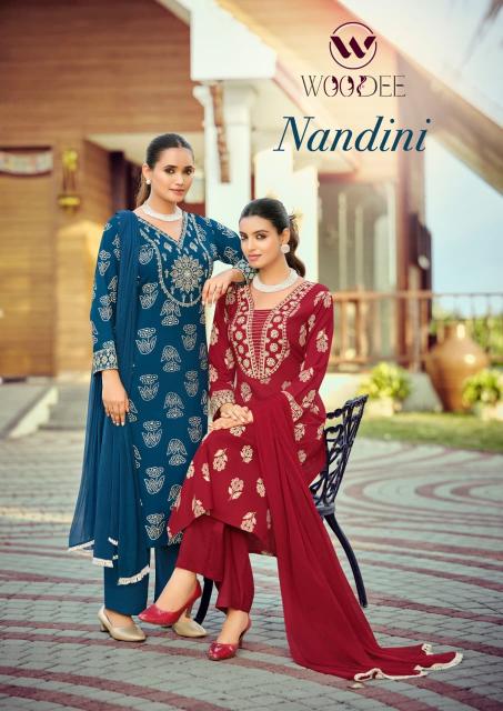 Woodee Nandini catalog wholesale kurtis design catalog