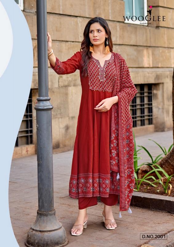 Wooglee Vastral catalog best branded kurtis wholesale websites