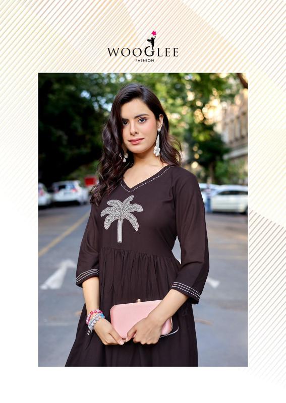 Wooglee Yamini catalog wholesale kurti market in thane