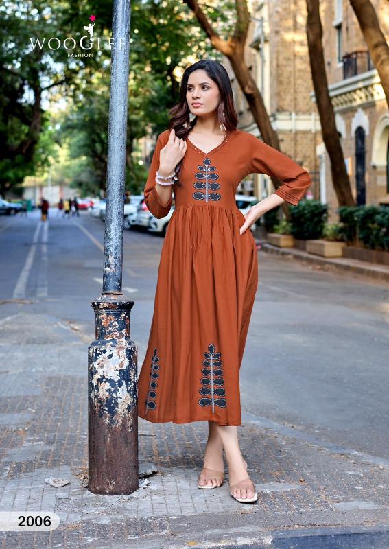 Wooglee Yamini catalog wholesale kurti market in thane