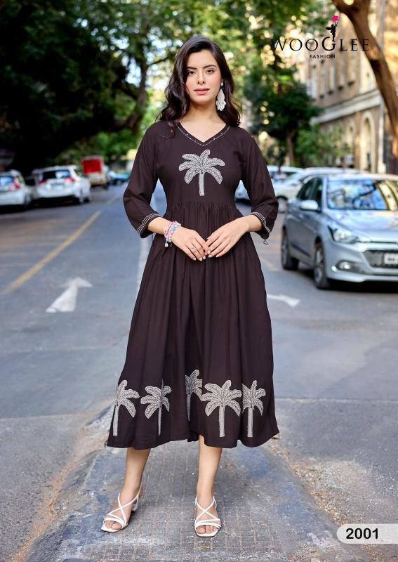 Wooglee Yamini catalog wholesale kurti market in thane