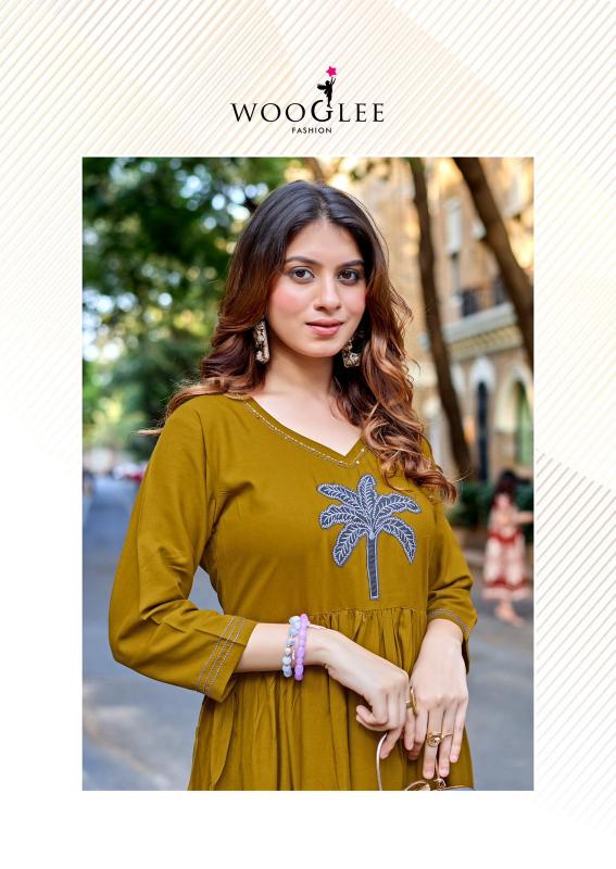 Wooglee Yamini catalog wholesale kurti market in thane