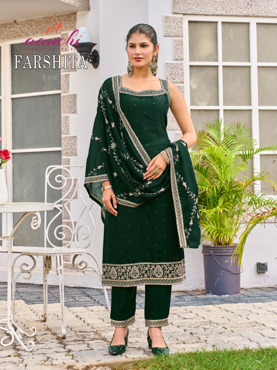 Aanchi Farshita catalog buy kurtis at wholesale price