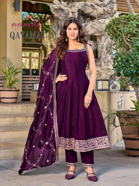 Aanchi Qayamat catalog designer kurtis wholesale market in delhi