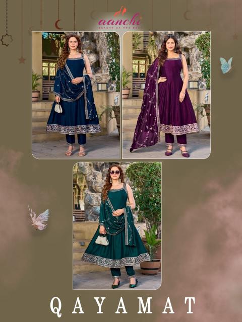Aanchi Qayamat catalog designer kurtis wholesale market in delhi