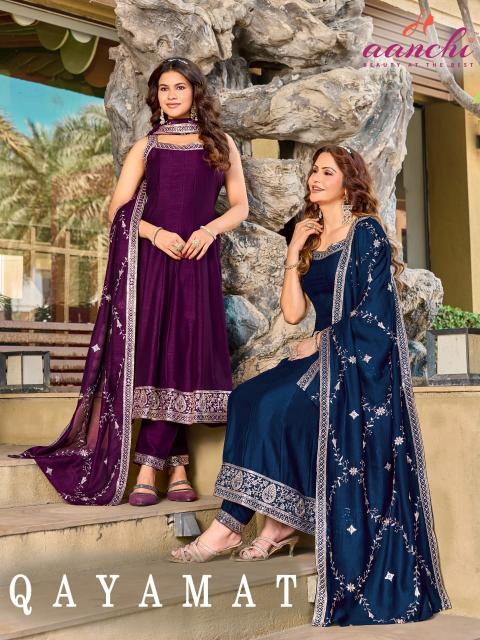 Aanchi Qayamat catalog designer kurtis wholesale market in delhi