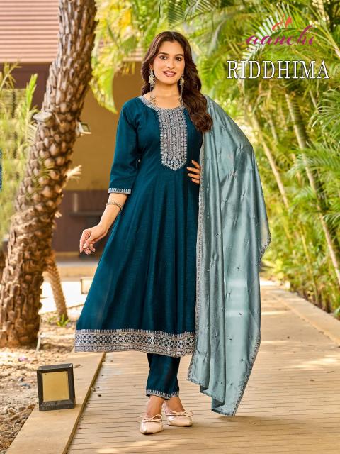 Aanchi Riddhima catalog wholesale kurtis in surat gujarat