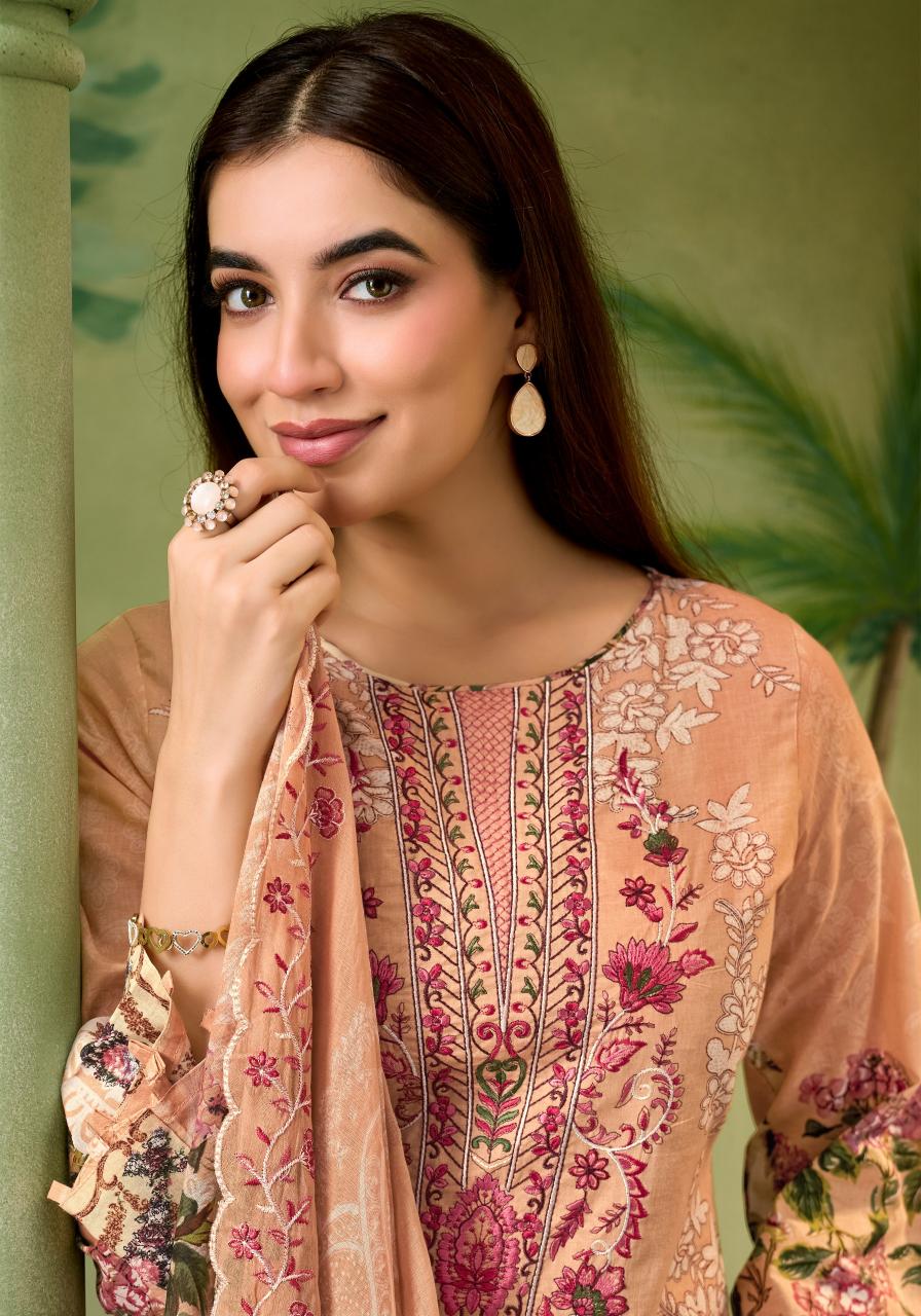 Alok Anarkali Premium catalog dress material suppliers in surat 