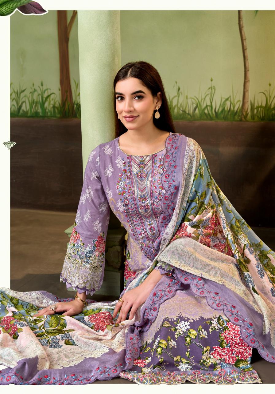Alok Anarkali Premium catalog dress material suppliers in surat 