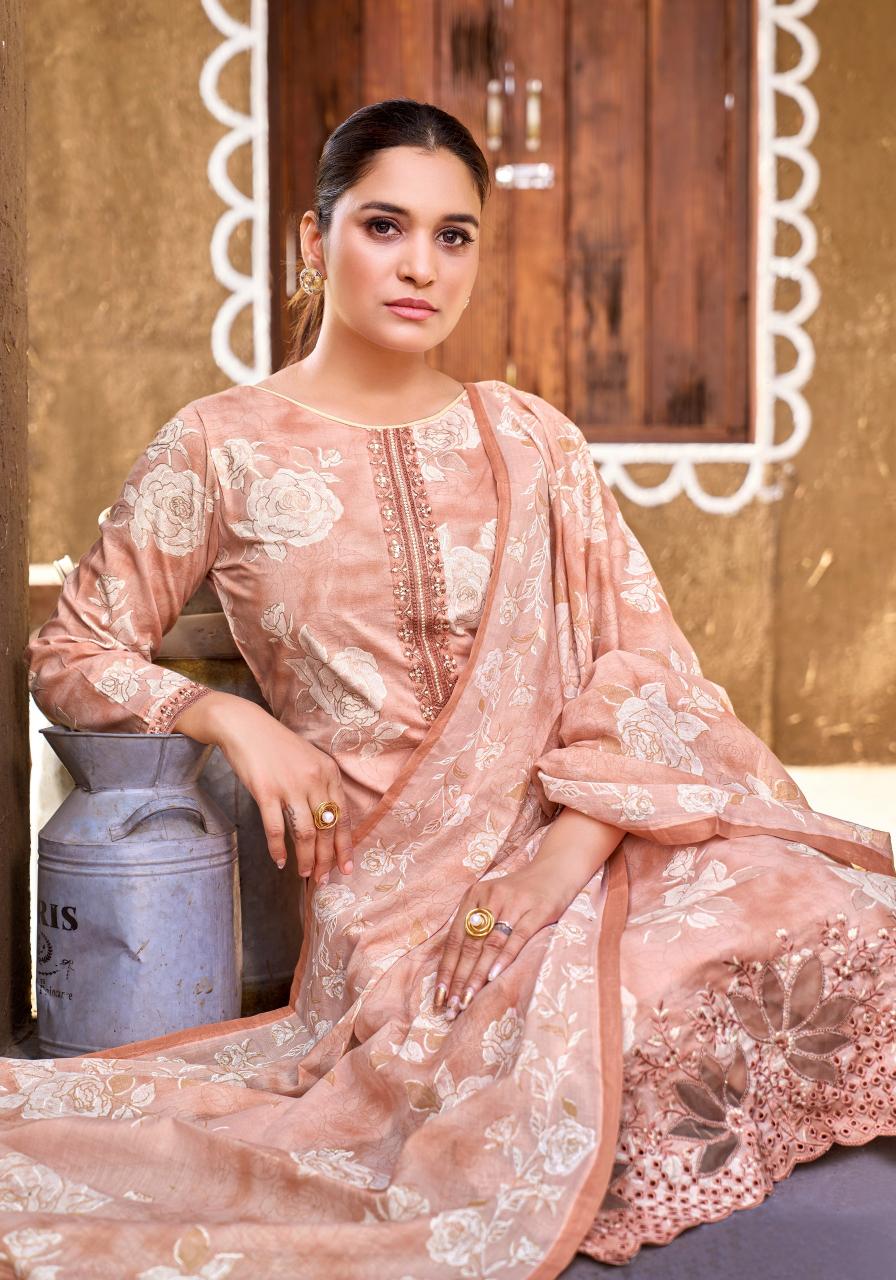 Alok Copper Diamond catalog cotton dress material wholesale price in surat