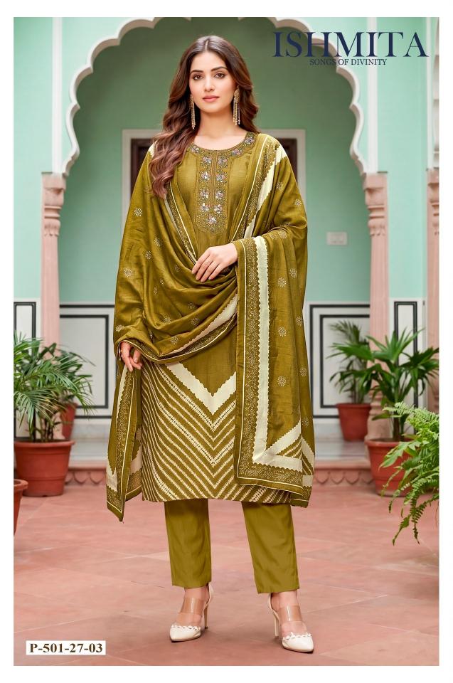 Alok Ishmita catalog best dress material manufacturer in surat
