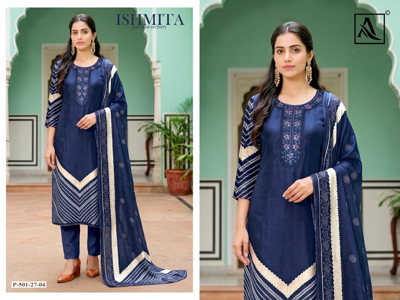 Alok Ishmita catalog best dress material manufacturer in surat